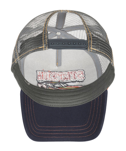 Stetson Trucker Cap Indy | Blau Beige