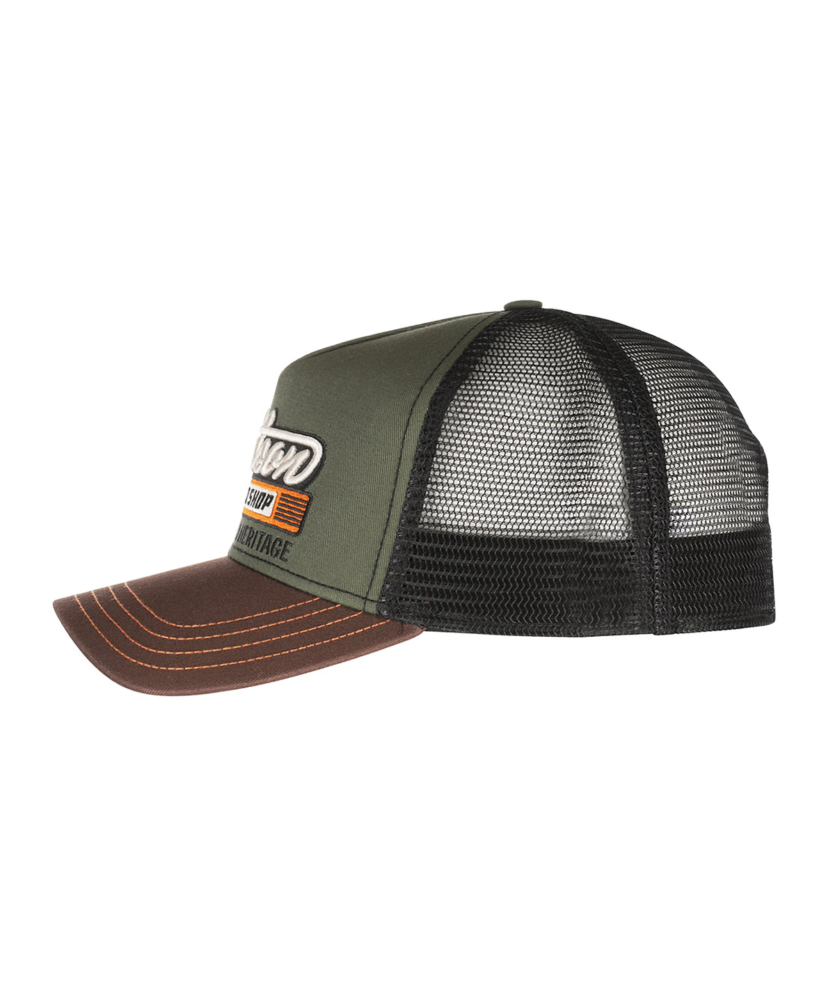 Trucker Cap Speed Shop | Bruin/Groen design