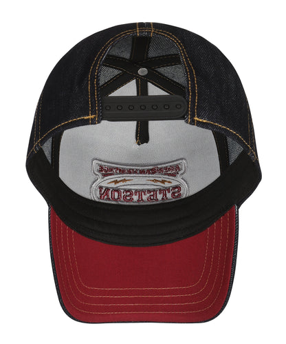 Stetson Trucker Cap Lightning | Denimblau