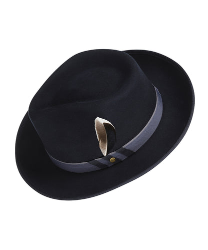 Stetson Wool Felt Fedora | Navy