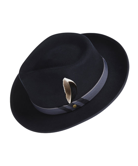 Stetson Wool Felt Fedora | Navy