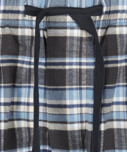 Flanell-Pyjamahose | Blau