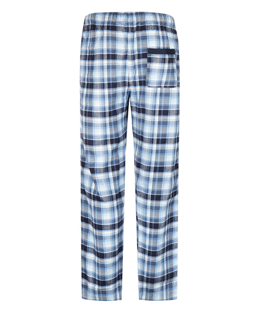 Pyjama  broek flannel | Licht Blauw Tartan