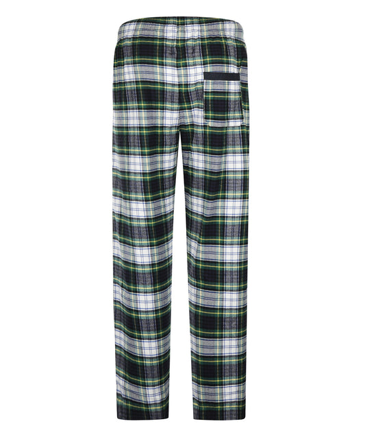 Pyjama  broek flannel | Groen Tartan
