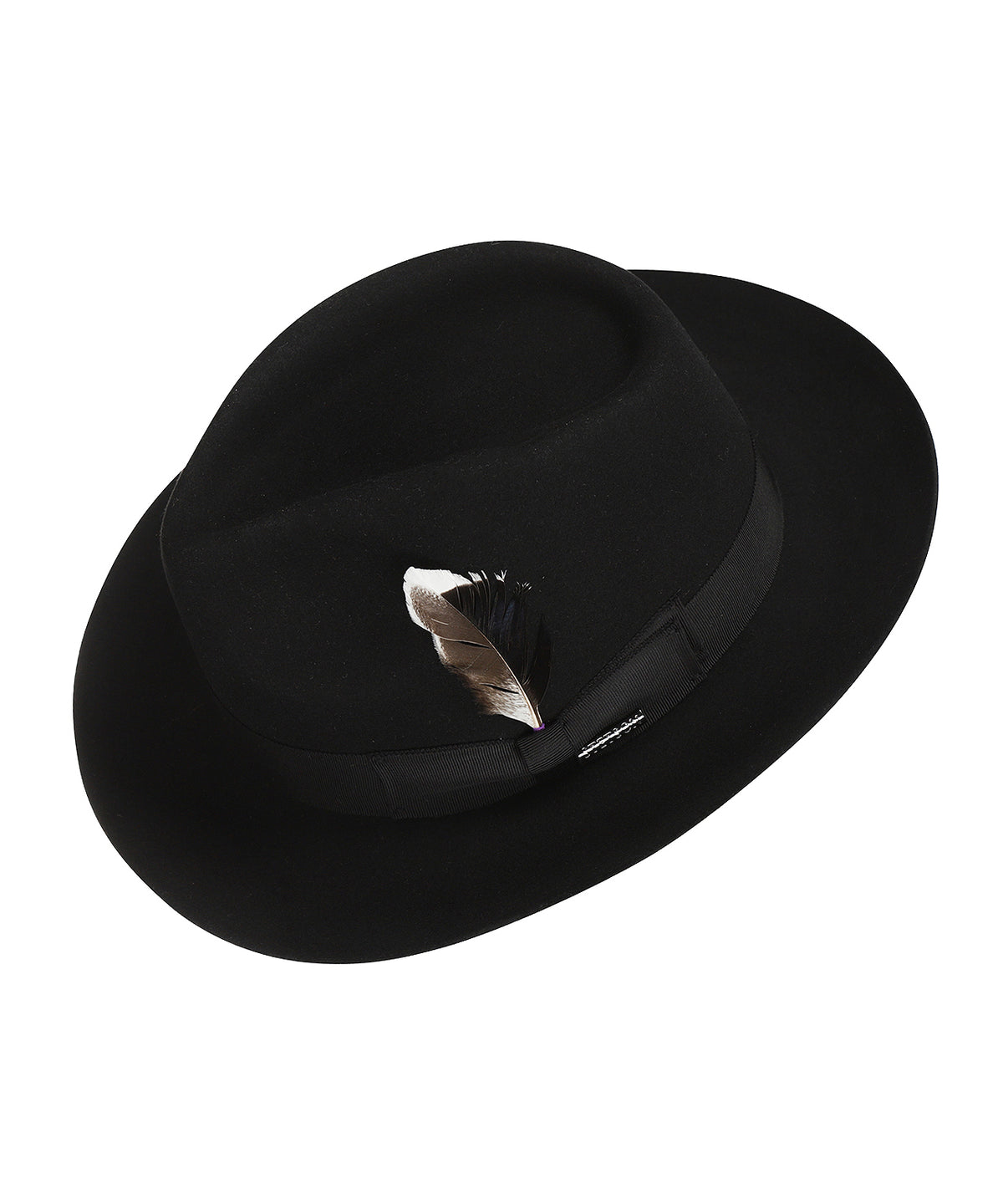 Fedora Wool Felt | Zwart