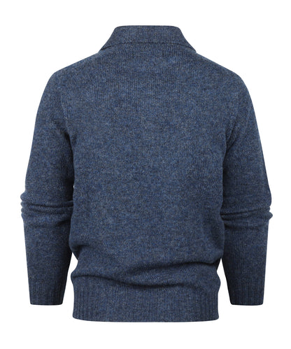 Harley Pullover Polo Kraag | Denim