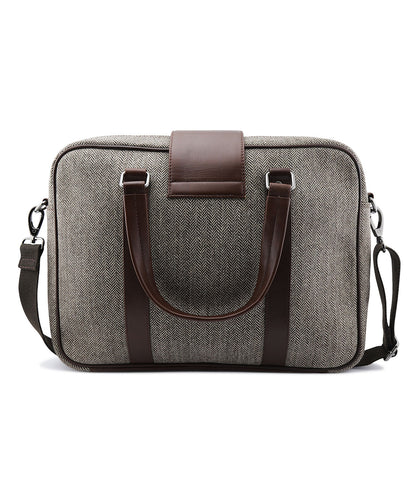 Laptoptasche von Shelby Brothers | Braun