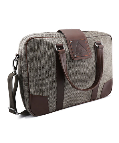 Laptoptasche von Shelby Brothers | Braun