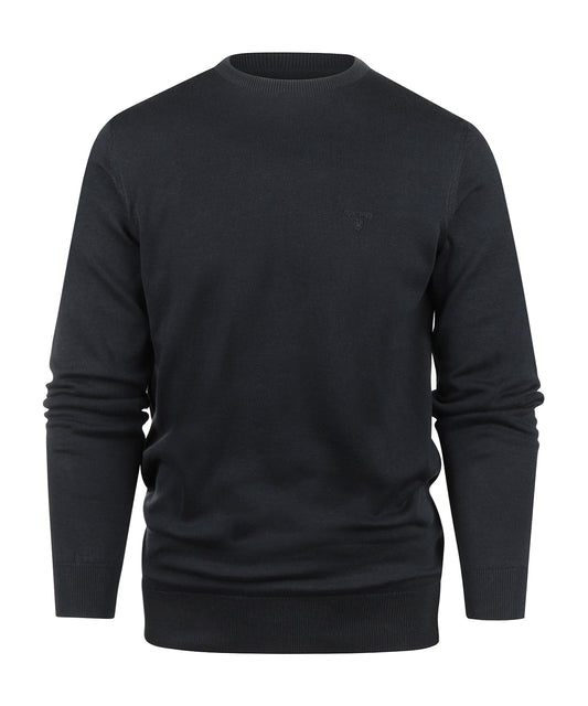 Barbour Rundhalsausschnitt aus Pima-Baumwolle | Marineblau