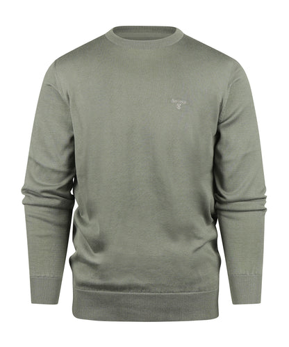 Barbour Pima-Baumwolle Rundhalsausschnitt | Grün