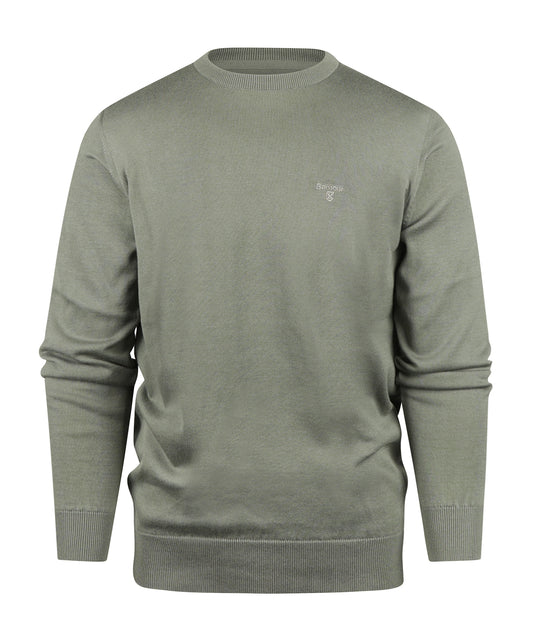 Barbour Pima-Baumwolle Rundhalsausschnitt | Grün