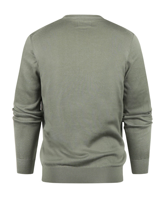 Barbour Pima-Baumwolle Rundhalsausschnitt | Grün