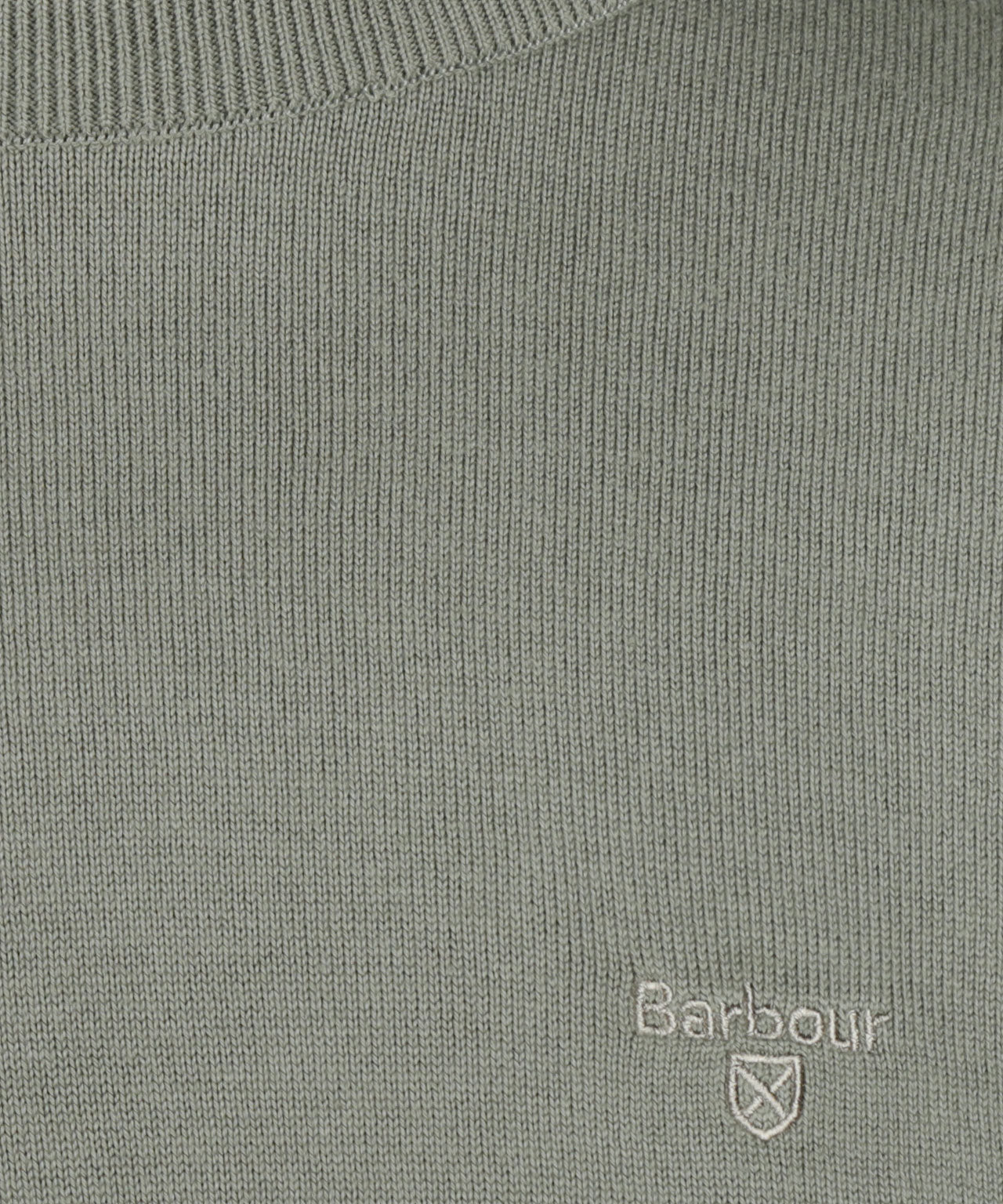 Barbour Pima-Baumwolle Rundhalsausschnitt | Grün