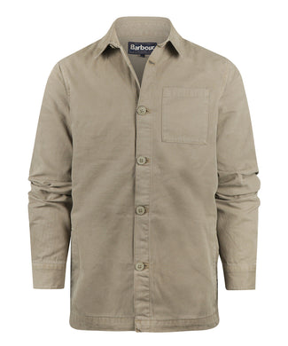 Barbour Regular Washed Overshirt | Groen
