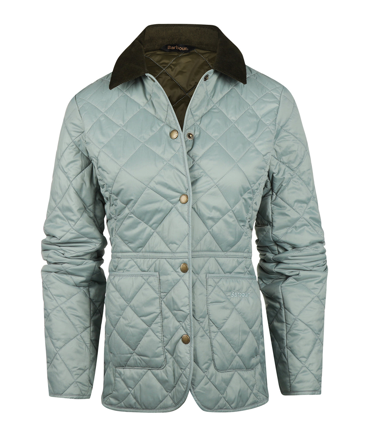 Dames Deveron Quilted Jacket | Misty Green