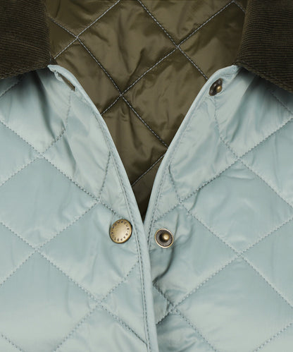 Dames Deveron Quilted Jacket | Misty Green