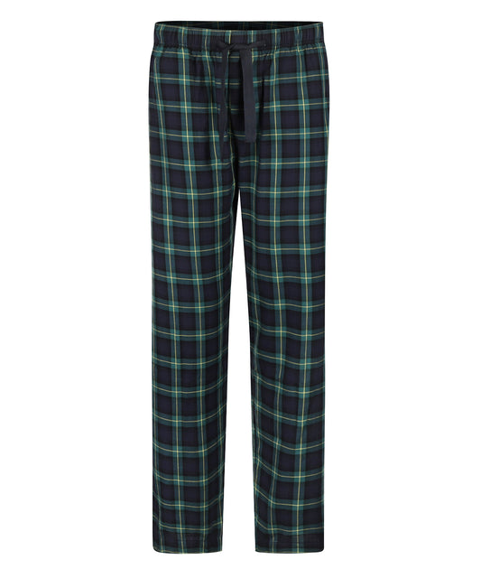 Pyjama  broek flannel 90 Years | Groen Navy Tartan