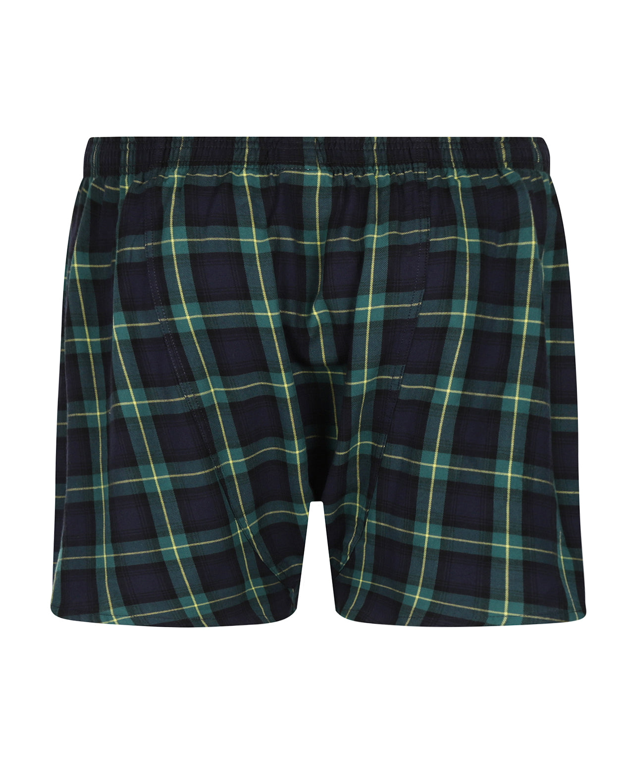 Boxershort katoen 90 Years | Groen Navy Tartan