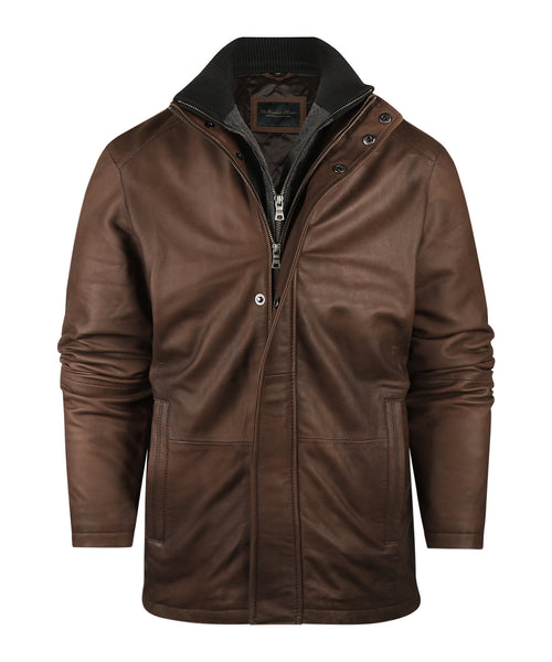 Leren Jack | Bruin