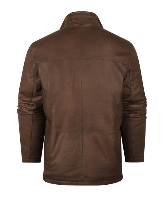 Leren Jack | Bruin