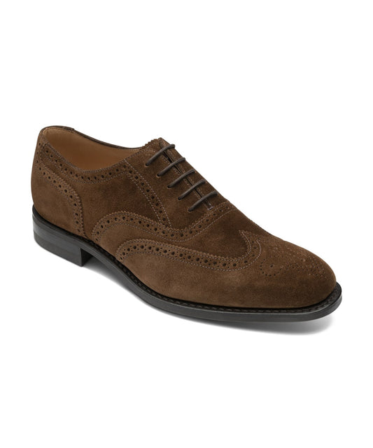 Oxford Broque G | Brown Suede