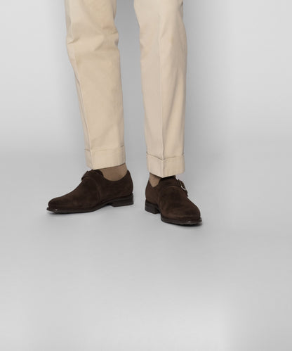 Strap Monk Shoe G | Dark Brown
