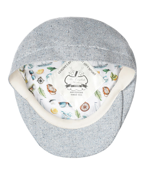 Klassieke Cap 100% Zijde | Blauw