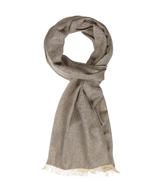 Zijden Sjaal | Bruin