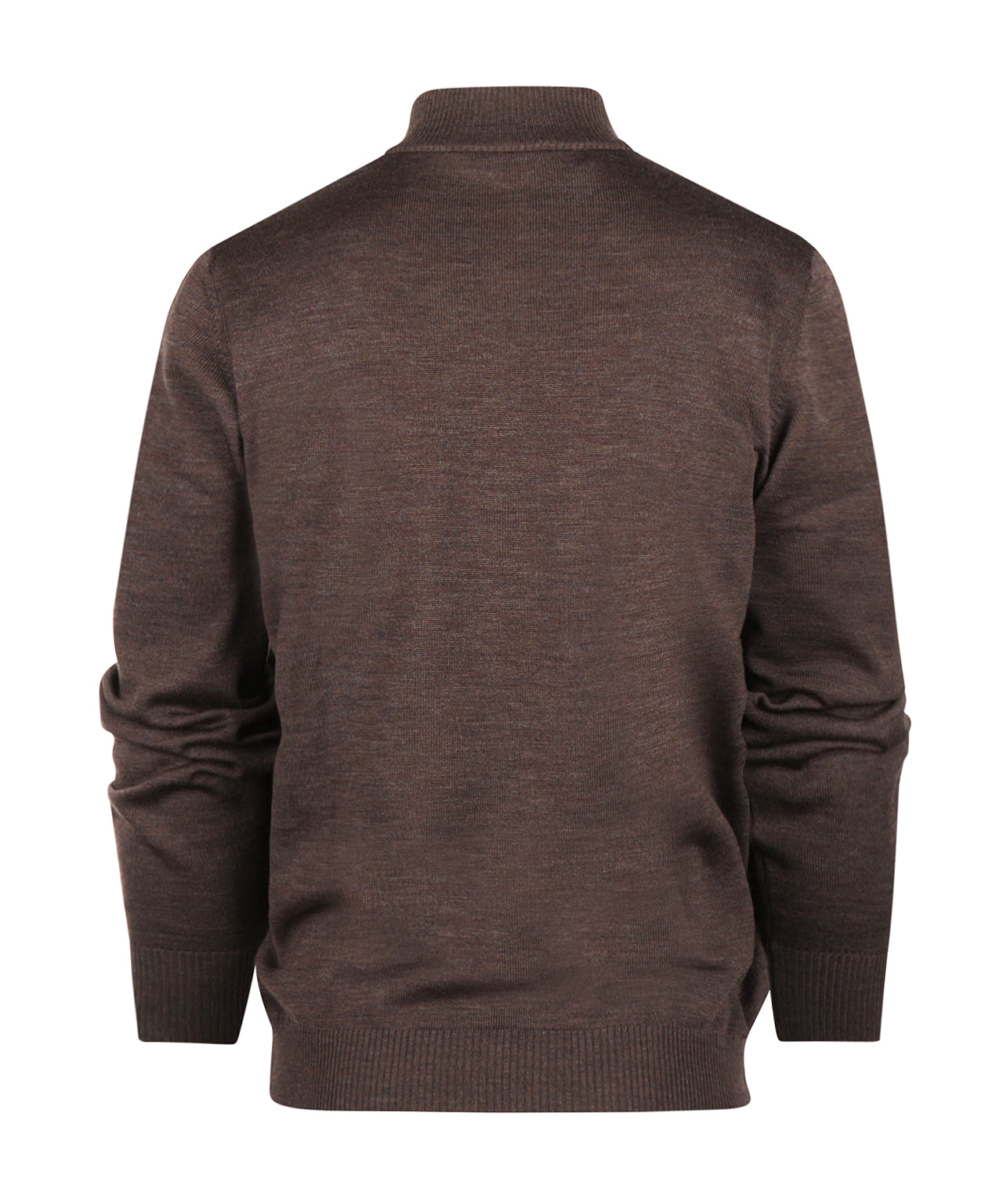 Rits Pullover | Bruin
