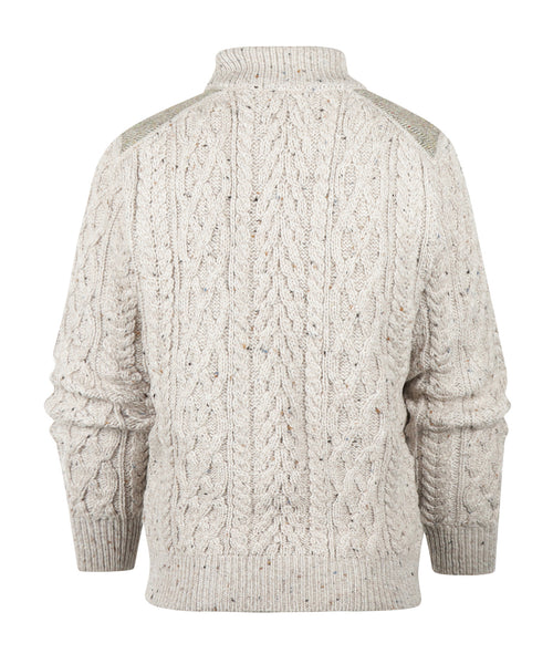 Pullover Half Zip | Beige