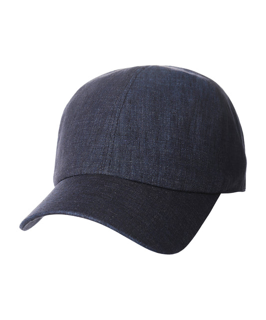 Baseball cap Linnen | Indigo