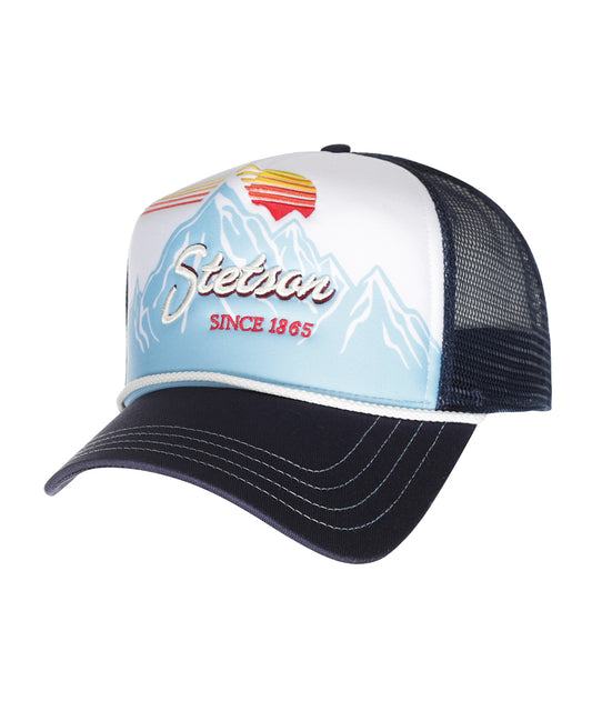 Trucker Cap Alpine Sunset | Blauw