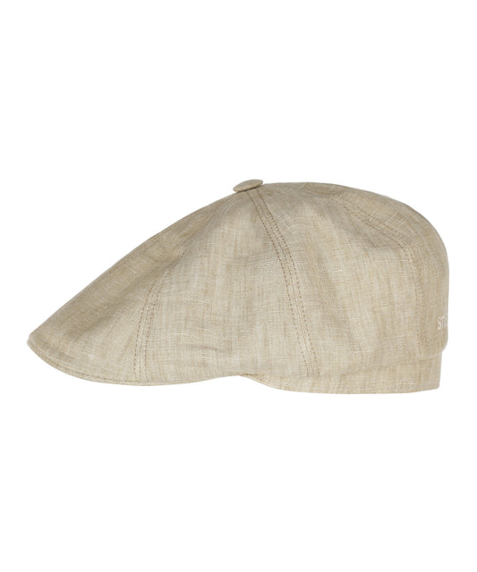 Stetson 8-Panel Cap Leinen | Beige