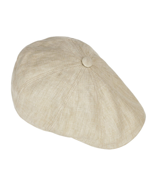 Stetson 8-Panel Cap Leinen | Beige