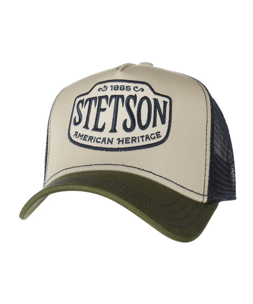 Stetson Trucker Cap Western Patch | Groen