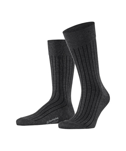 Sok Duke Street | Dark Grey stripe vertical