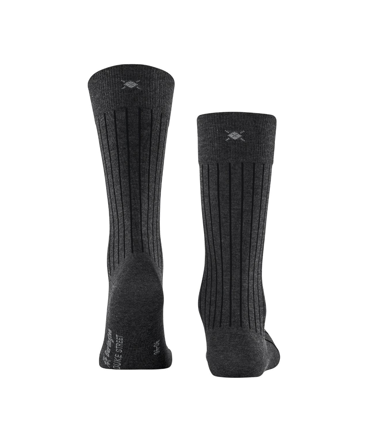 Sok Duke Street | Dark Grey stripe vertical