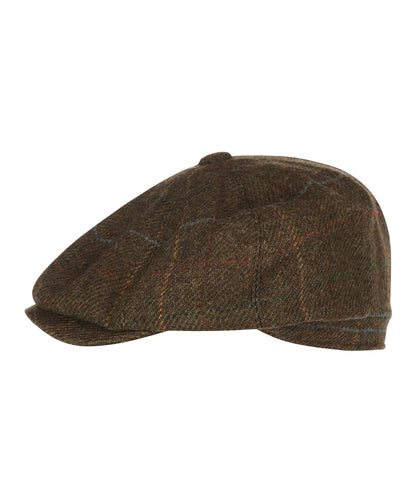 Christy Newsboy Tweed Cap | Window Brown