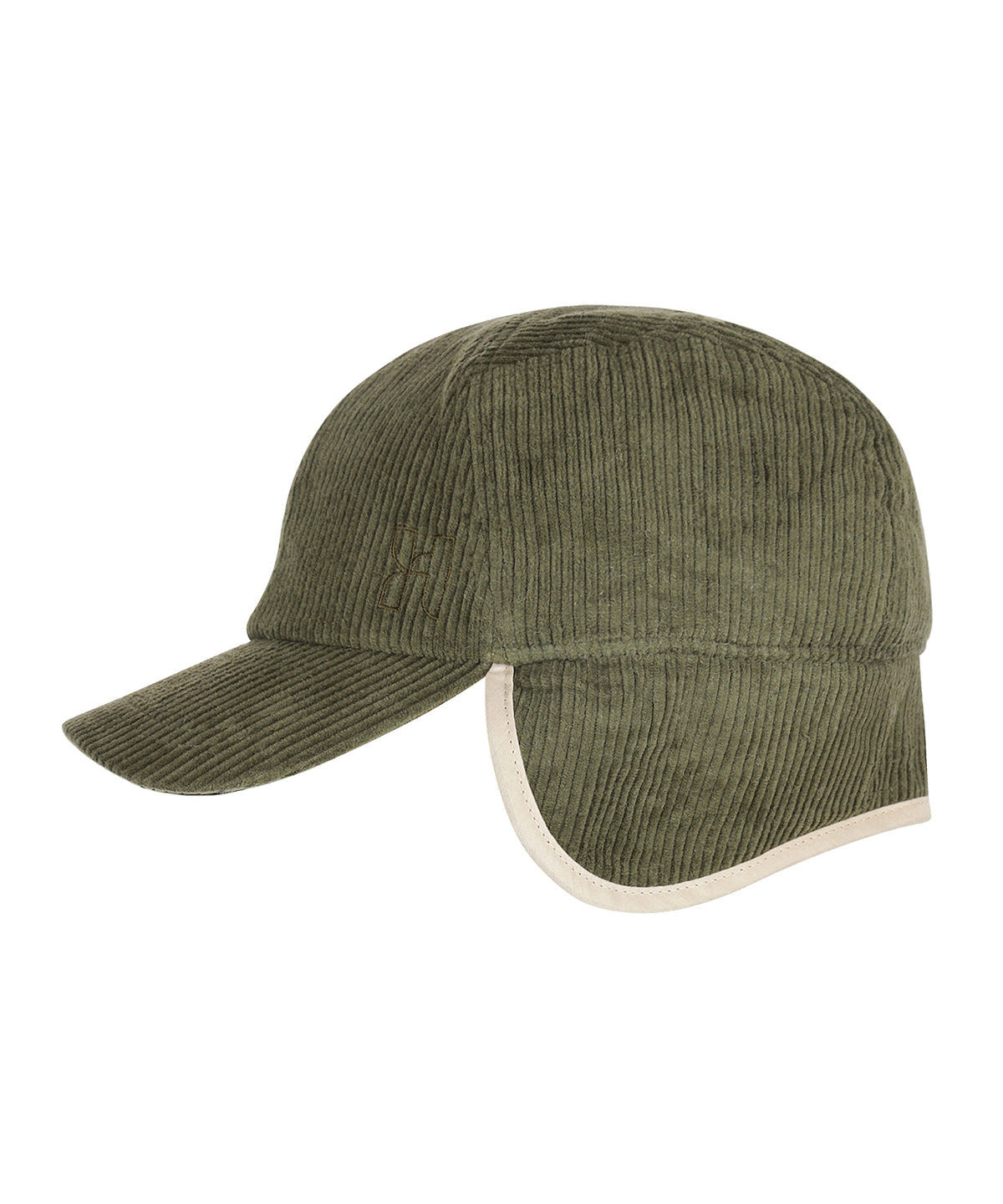 Baseball cap Corduroy | Olijf