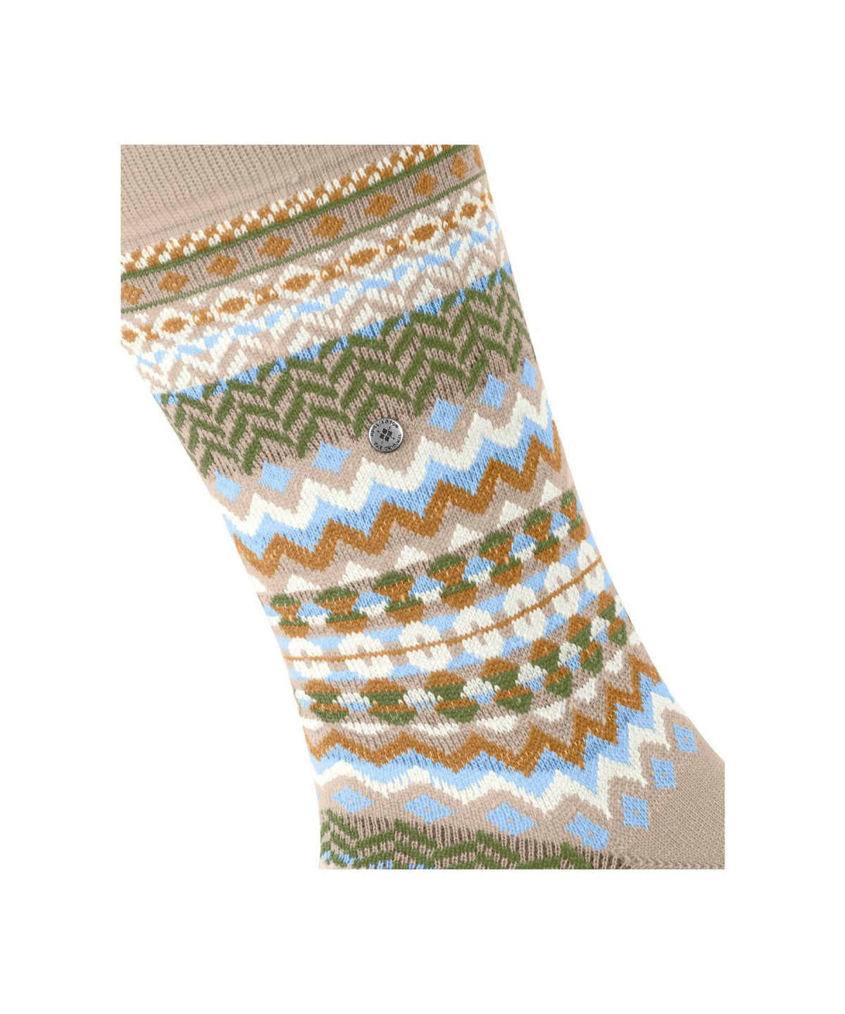 Sokken Fair Isle | Cafe Latte