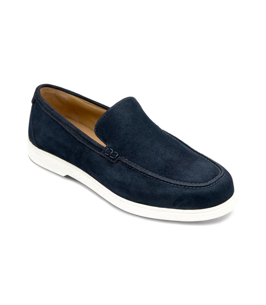 Tuscany Apron Loafer Suede | Navy