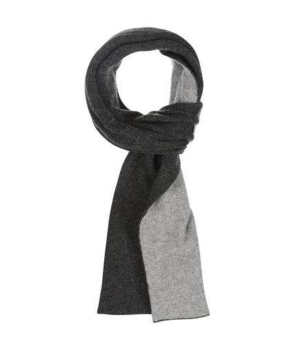 Sjaal 100% Cashmere | Antraciet Grijs