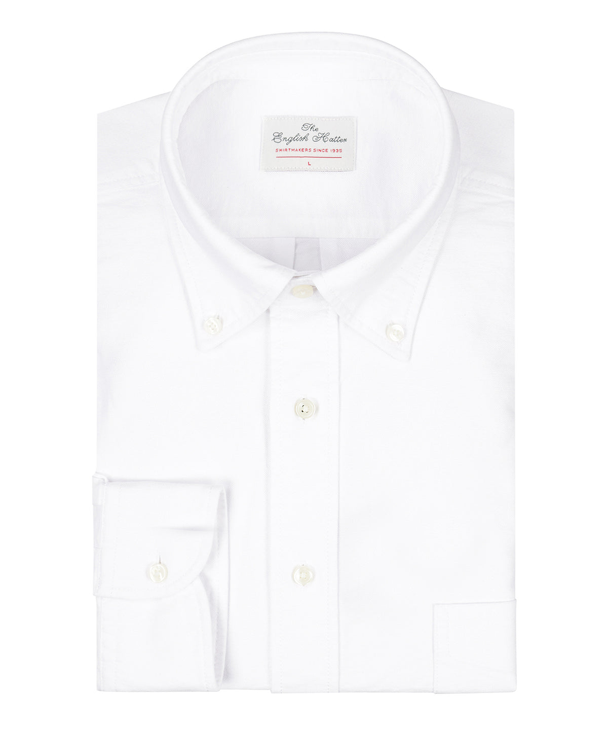 Oxford-Hemd Button-Down | Weiß