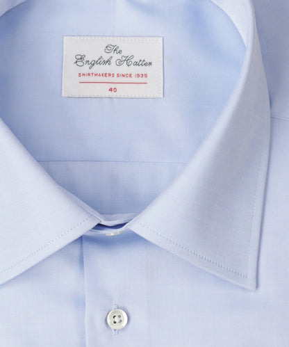 Shirt Dubbele Manchet | Lichtblauw