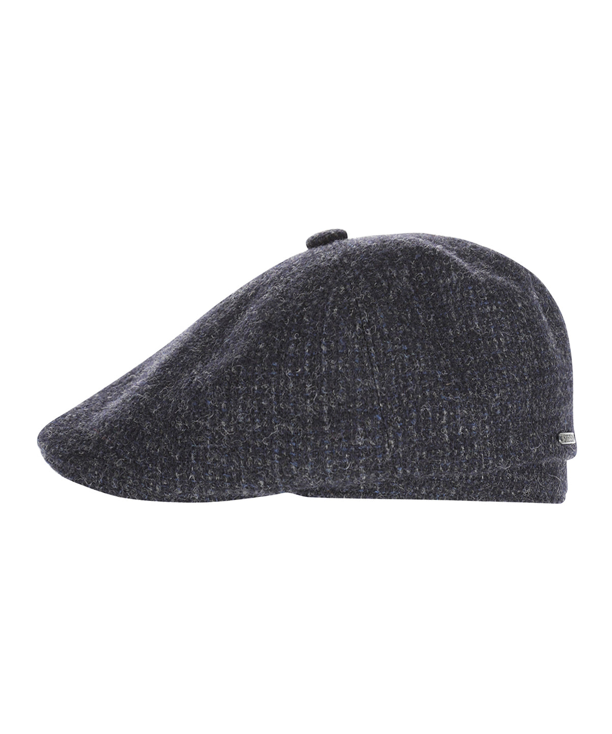 8-Panel Cap Wool | Nachtblauw melange
