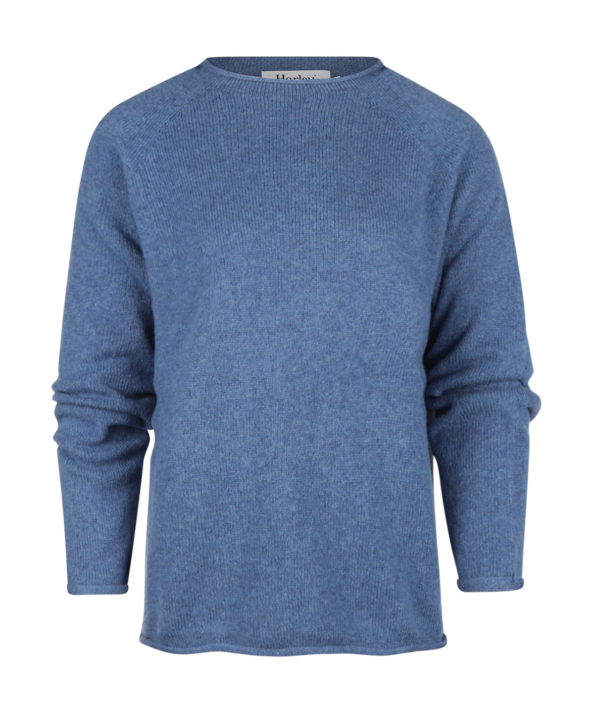 Harley Damen Rundhalsausschnitt | Soft Denim