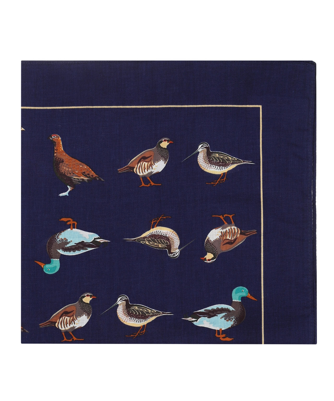 Handkerchief Birds | Navy Blue