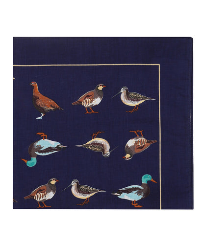 Handkerchief Birds | Navy Blue
