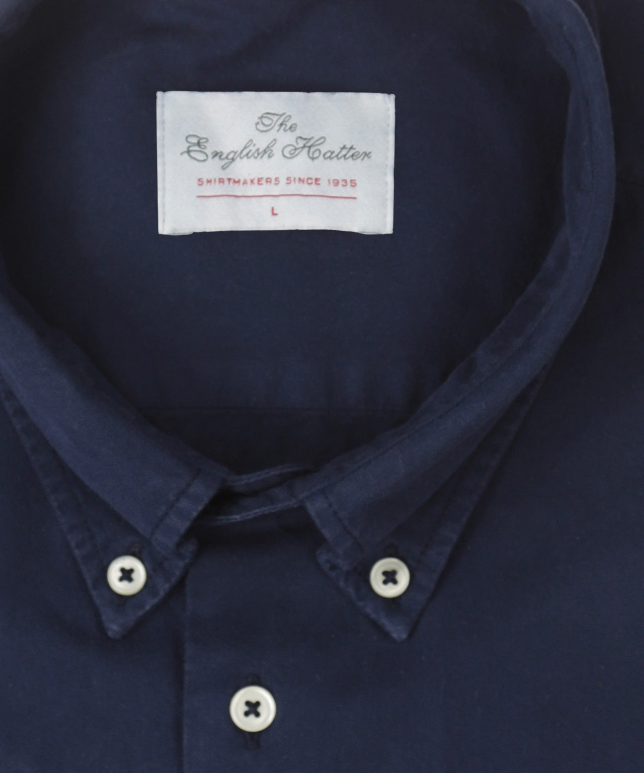 Shirt Garment Washed Cotton | Navy