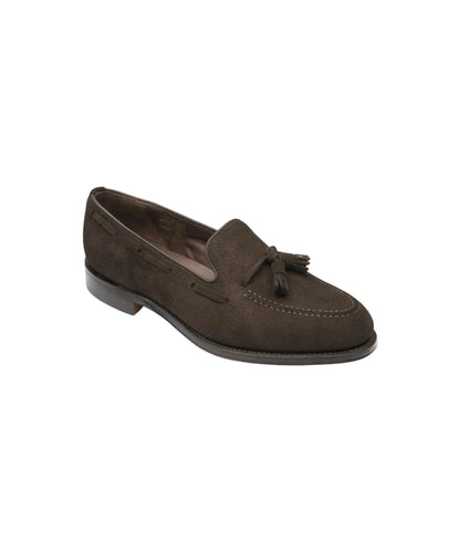 Russel Suede Tassel Loafer | Chocolate Brown